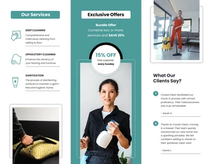 Move-in Cleaning Services Brochure - Seite 2