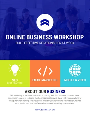 business  Template: Workshop-Flyer