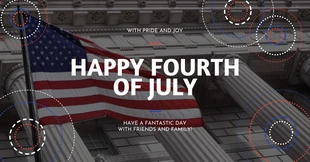 Free  Template: Fireworks Independence Day Facebook Post