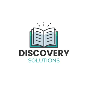 Free  Template: Logotipo criativo da Discovery para organizações sem fins lucrativos