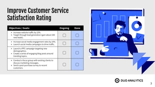 Quarterly Goal Tracker Company Presentation - صفحة 3