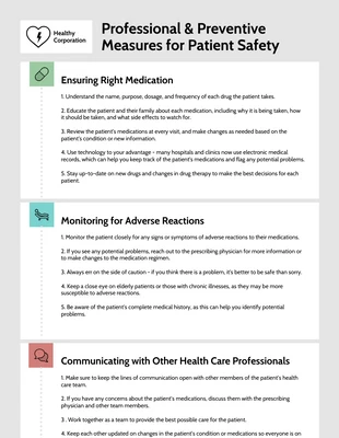 Free  Template: Patient Safety Plan