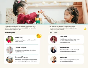 Daycare Brochure Template - Seite 2