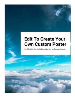 business  Template: Custom Poster
