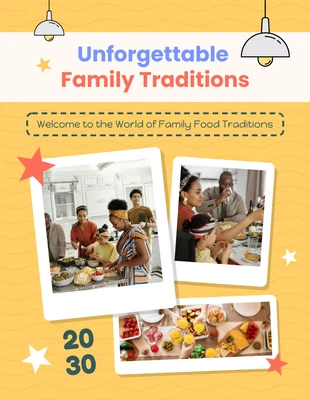 premium  Template: Family Traditions Collage
