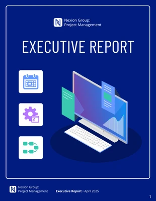 business  Template: Modelo de relatório executivo