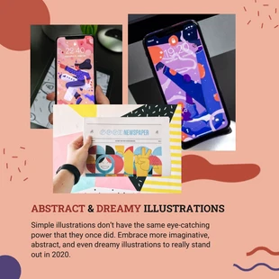 Free  Template: Abstract Illustration Instagram Post