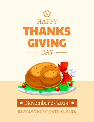 Thanksgiving Day 2023 Template