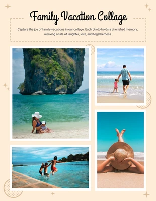 business  Template: Family Vacation Collage