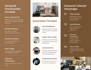 Home Appliance Launch Brochure - صفحة 2