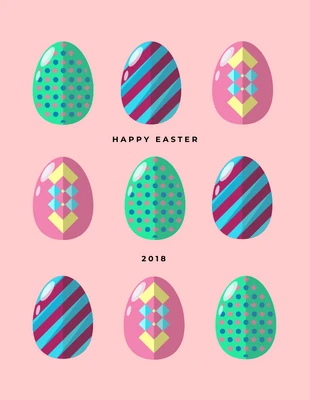 premium  Template: Frohe Ostern 2018
