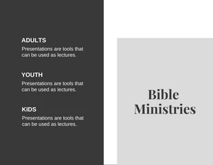 Black And White Modern Simple Workship Service Church Presentation - Página 2