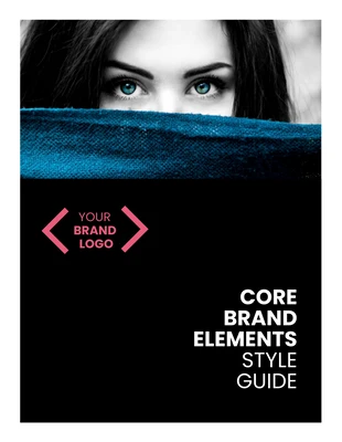 Free  Template: Core Brand  Style Guide