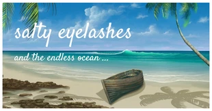 Free  Template: Publicação no Facebook sobre o Endless Ocean