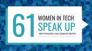 premium  Template: Mujeres en la tecnología