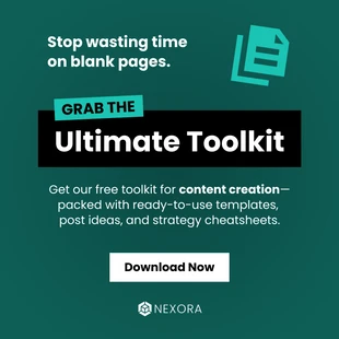 Free  Template: Accesso al modello di annuncio di Facebook del toolkit