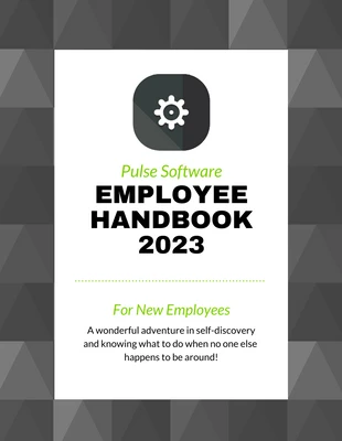 business  Template: Software Company Employee Handbook