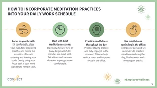 Meditation in the Workplace for Mindfulness and Mental Health Presentation - Pagina 2