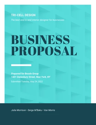 business  Template: Texture Business Proposal
