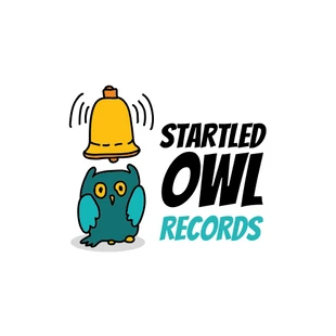 Free  Template: Record Company Creative Logo