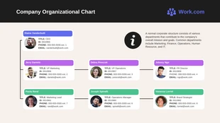 Free PowerPoint Org Chart