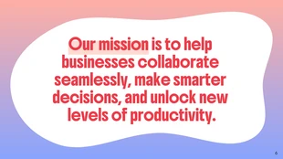 Product Launch Presentation Template - page 6