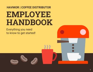 premium  Template: Company Distributor Employee Handbook