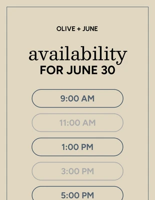 business  Template: Storie di Instagram per prenotazioni last minute