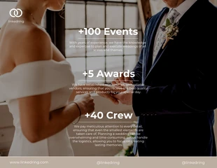 Simple Brown Wedding Presentation - Página 3