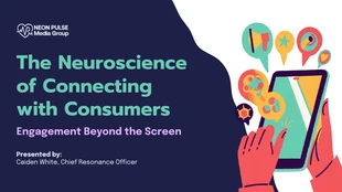 Free  Template: Moderne Werbepräsentationsvorlage