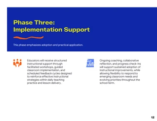 Education Program Improvement Proposal Template - Pagina 12
