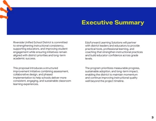 Education Program Improvement Proposal Template - Pagina 3