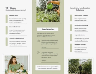 Sustainable Landscaping Solutions Brochure - Pagina 2