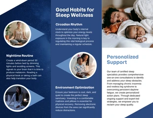 Sleep Brochure Template - صفحة 2