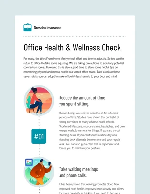 premium and accessible Template: Health Insurance Email Newsletter