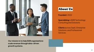 B2B Growth Webinar Presentation Template - page 4