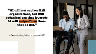 B2B Growth Webinar Presentation Template - page 6