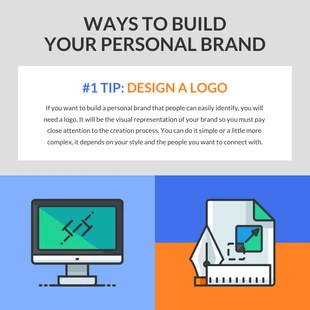 premium  Template: Build Your Brand Instagram Post