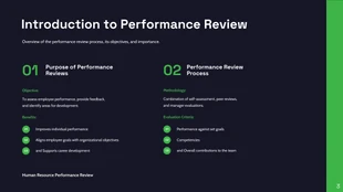 HR Performance Review Presentation - صفحة 3