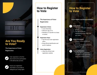 Voter Registration Information Brochure - صفحة 2
