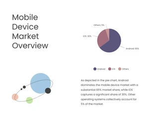 Modern and Colorful Mobile Device Market Visual Charts Presentation - Página 2