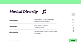 Green Pastel Music Presentation Conclusion - صفحة 2