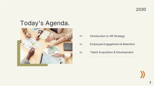 HR Strategy Presentation Template - Seite 2