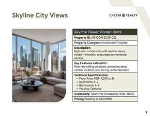Editable Real Estate Business Catalog Template - صفحة 9