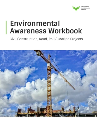 Free  Template: Arbeitsbuch für den Kurs "Umweltbewusstsein" Weißbuch