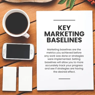 premium  Template: Key Marketing Baselines Instagram Post