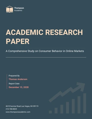 business  Template: Academic Research Paper