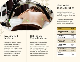 Medical Spa Brochure - Page 2