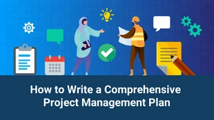 premium  Template: Project Management Plan Blog Header