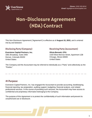 business interactive Template: Modèle de contrat de confidentialité